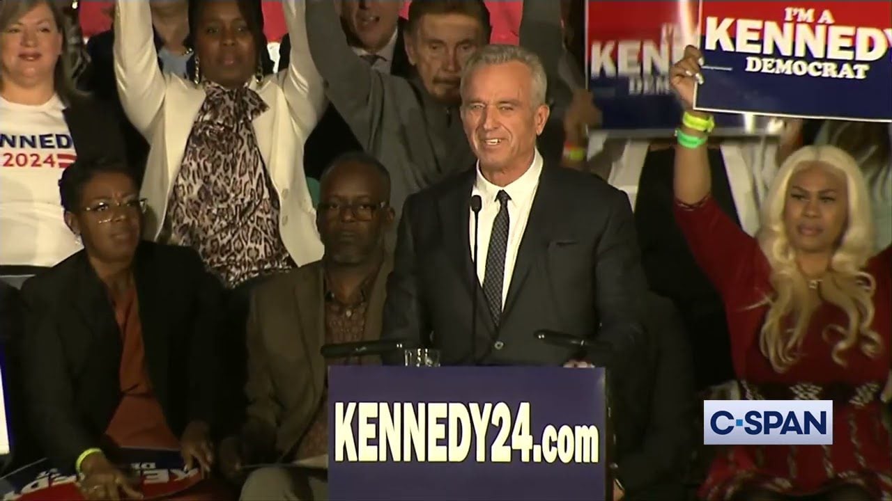 Robert F. Kennedy, Jr. Announces Presidential Run to Packed House in Boston – Vows to End Corrupt Merger of State and Corporate Power, to Prioritize Clean Government, Civil Liberties and Peace (Video)