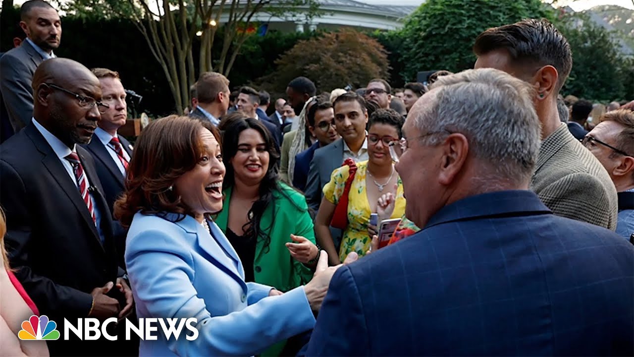 Kamala Harris Goes All in on Last Week of “Pride” Month With House Party and Stonewall Visit