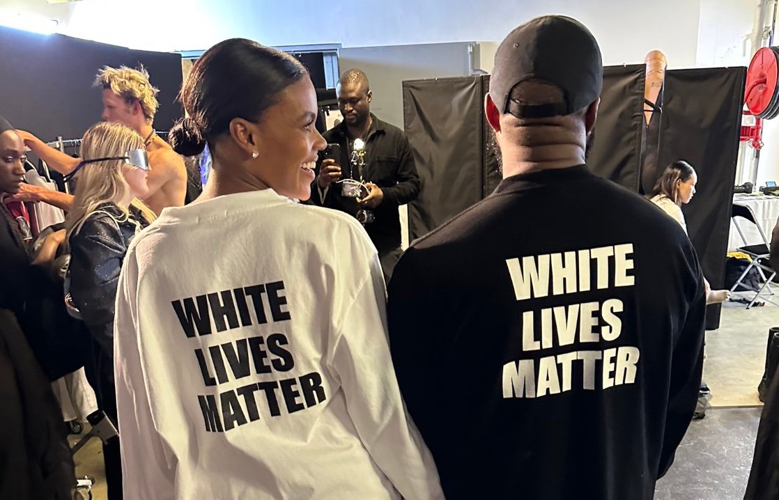 Kanye West Shows Off ‘White Lives Matter’ Shirt at Yeezy Fashion Show in Paris