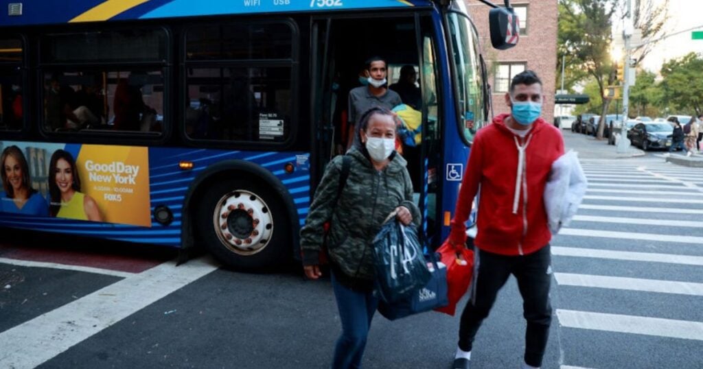 Homeless veterans were booted out of New York hotels to make room for migrants, according to news reports.