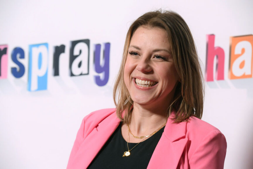 HOLLYWOOD, CALIFORNIA - MAY 02: Actor Jodie Sweetin attends the Los Angeles opening night performance of the musical "Hairspray" at Dolby Theatre on May 02, 2023 in Hollywood, California. (Photo by Michael Tullberg/Getty Images)