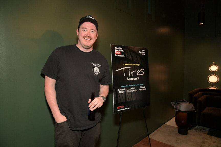 LOS ANGELES, CALIFORNIA - MAY 06: Shane Gillis attends Netflix is a Joke Fest: Tires Special Screening at The Egyptian Theatre Hollywood on May 06, 2024 in Los Angeles, California. (Photo by Charley Gallay/Getty Images for Netflix)