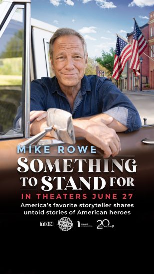 Mike Rowe. Something to Stand For. Copyright 2024 TBN. Trinity Broadcasting Network. All Rights Reserved.