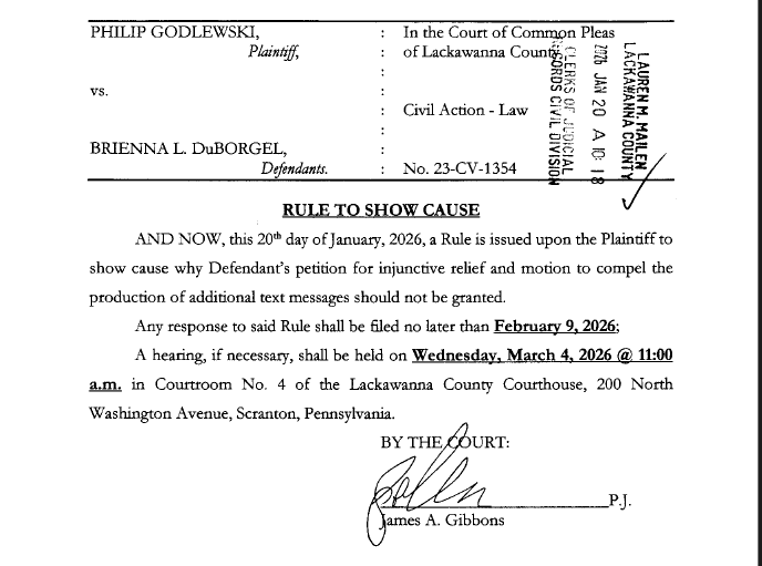 Phil Godlewski vs Scranton Times 2026-01-22